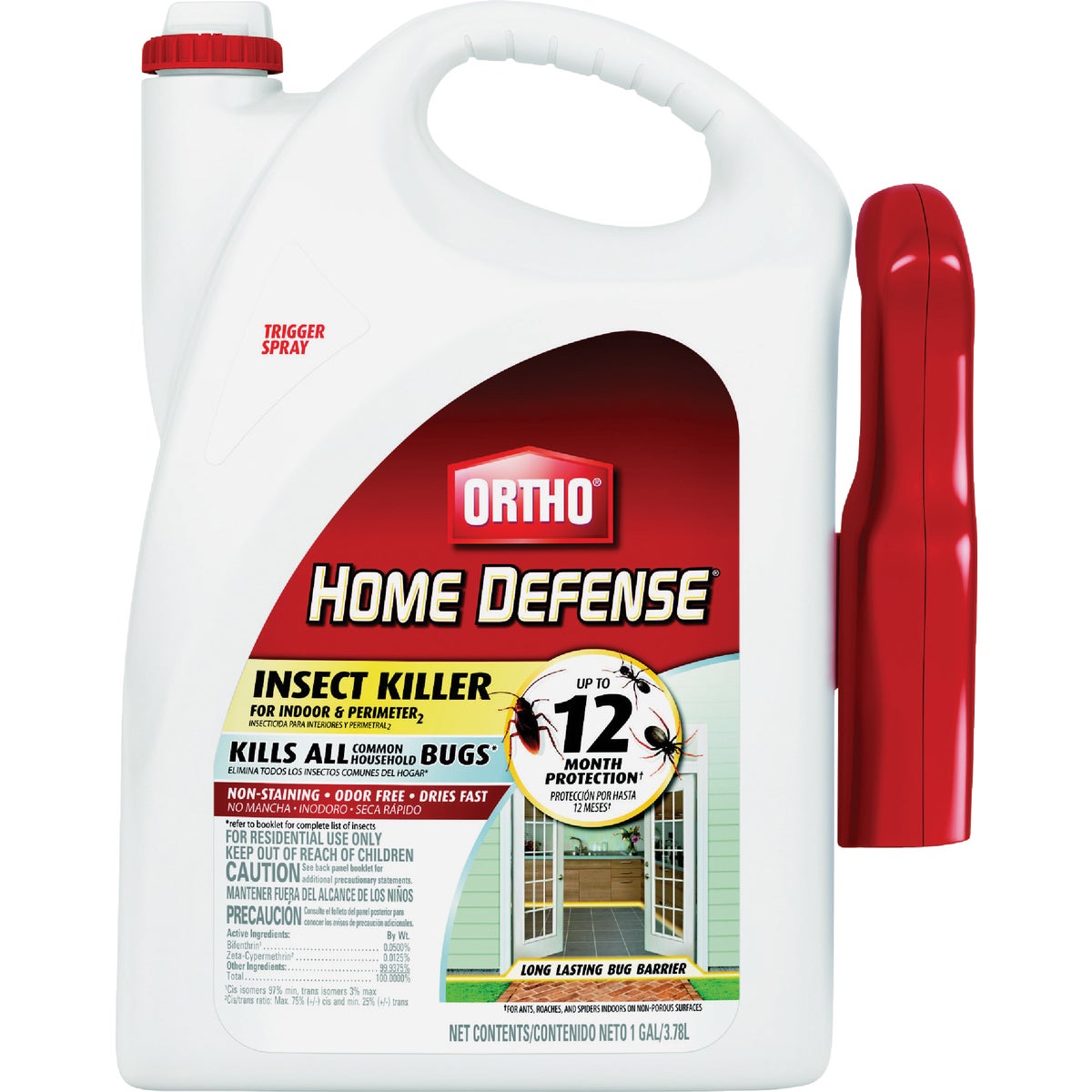 Ortho Home Defense 1 Gal. Ready To Use Trigger Spray Indoor & Perimeter Insect Killer