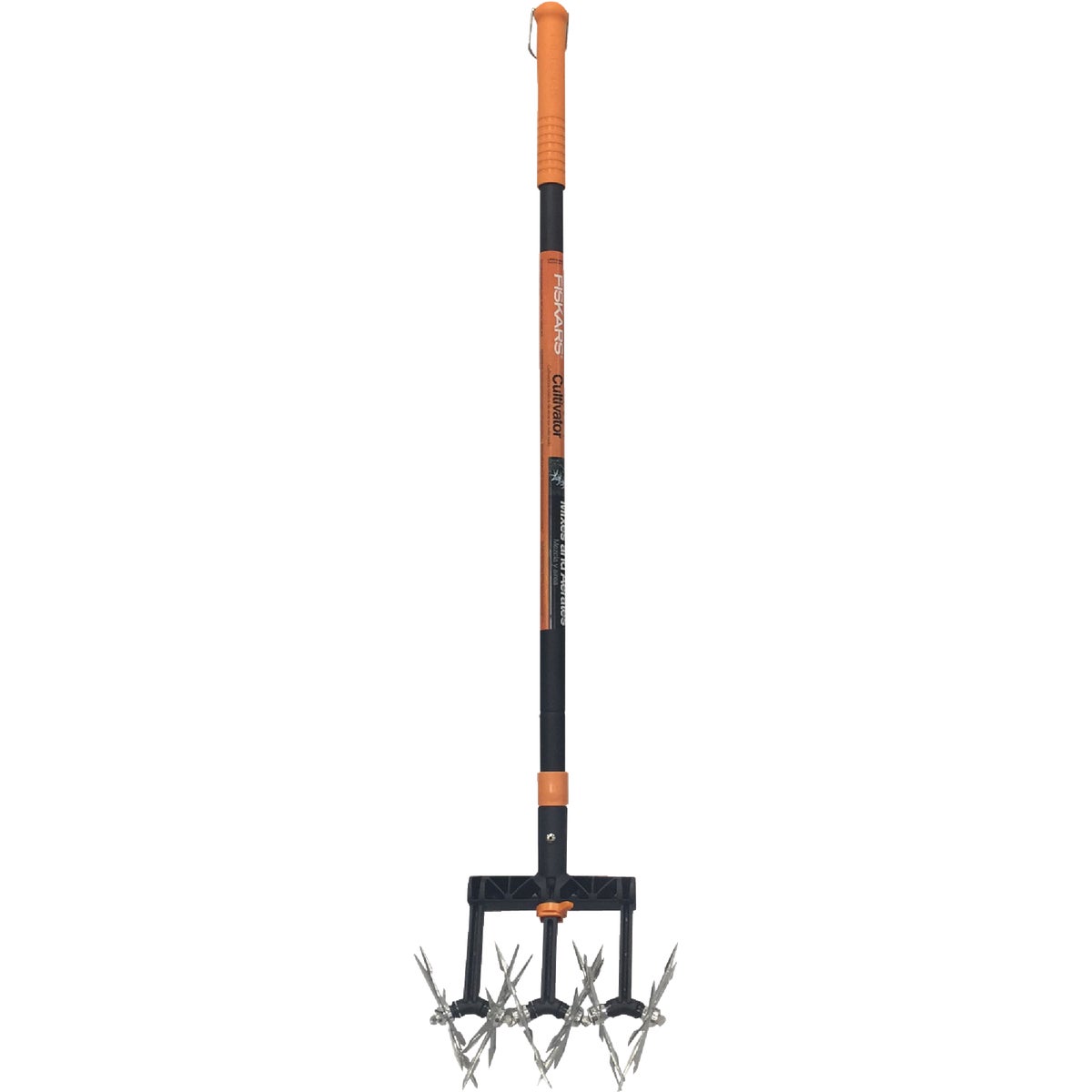 Fiskars 6-Tine 60 In. Steel Handle Extendable Garden Cultivator