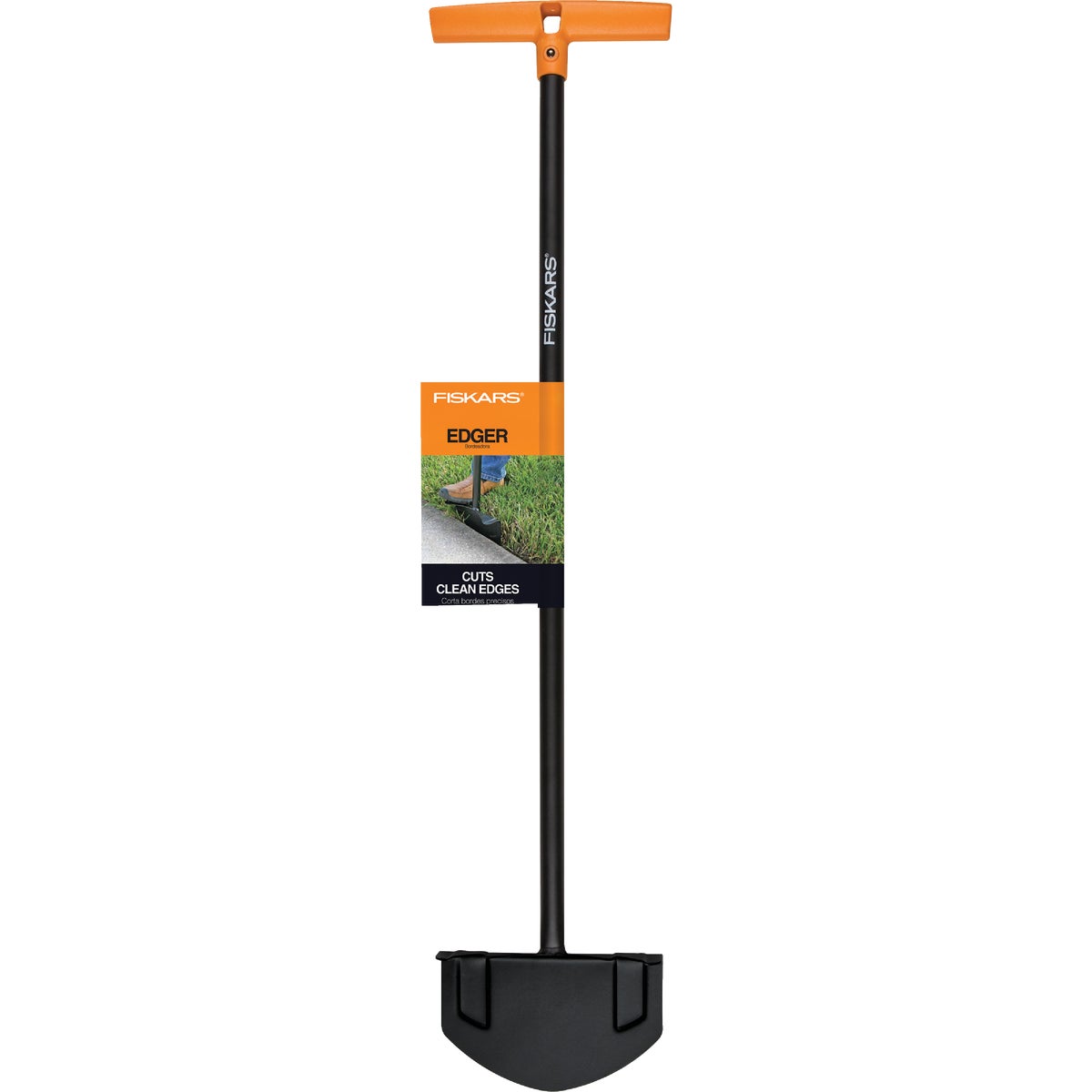 Fiskars 38.5 In. Steel Handle Manual Lawn Edger