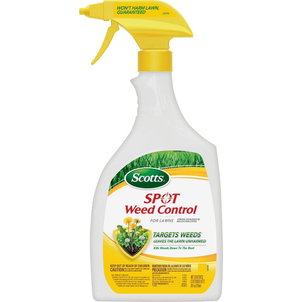 Scotts 24 Oz. Ready To Use Trigger Spray Spot Weed Killer for Lawns