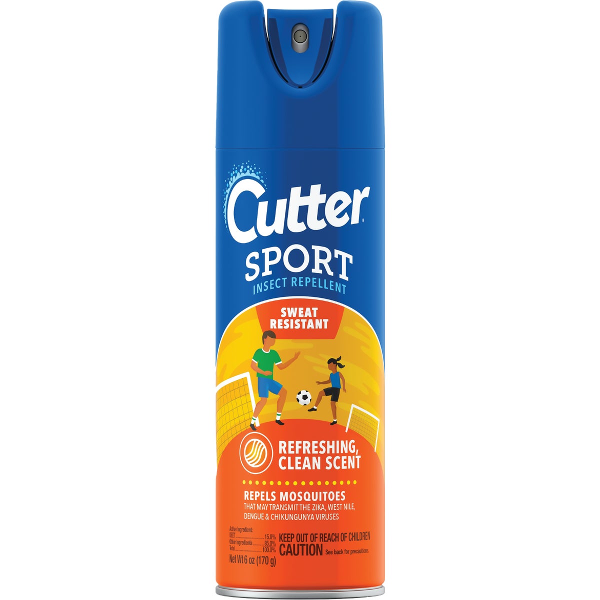 Cutter Sport 6 Oz. Insect Repellent Aerosol Spray