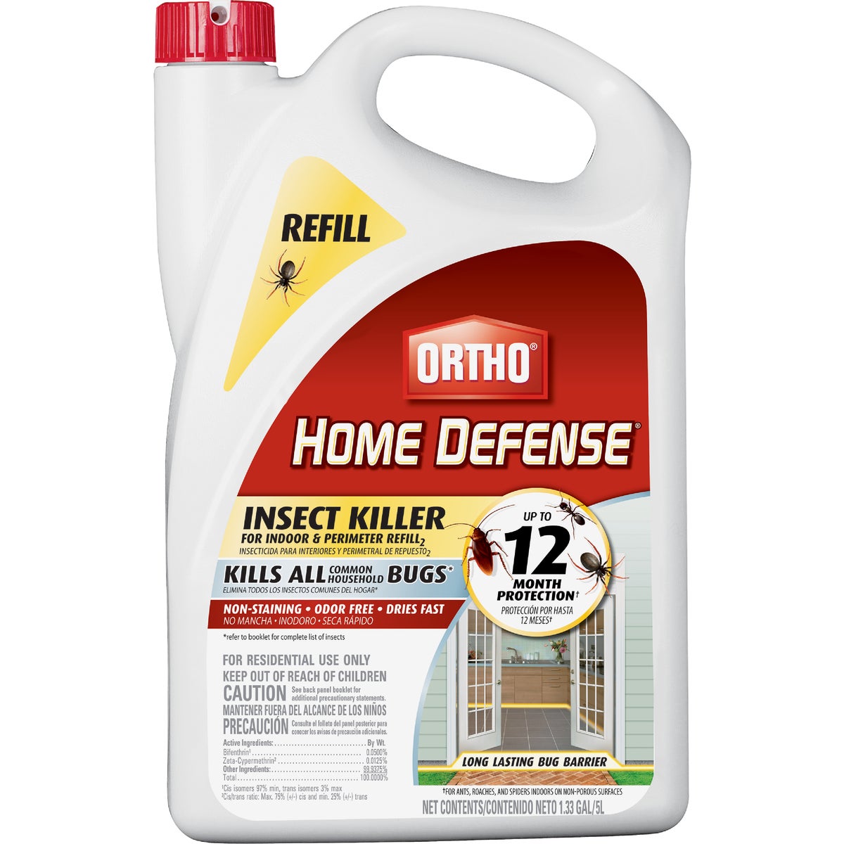 Ortho Home Defense 1 Gal. Ready To Use Refill Indoor & Perimeter Insect Killer