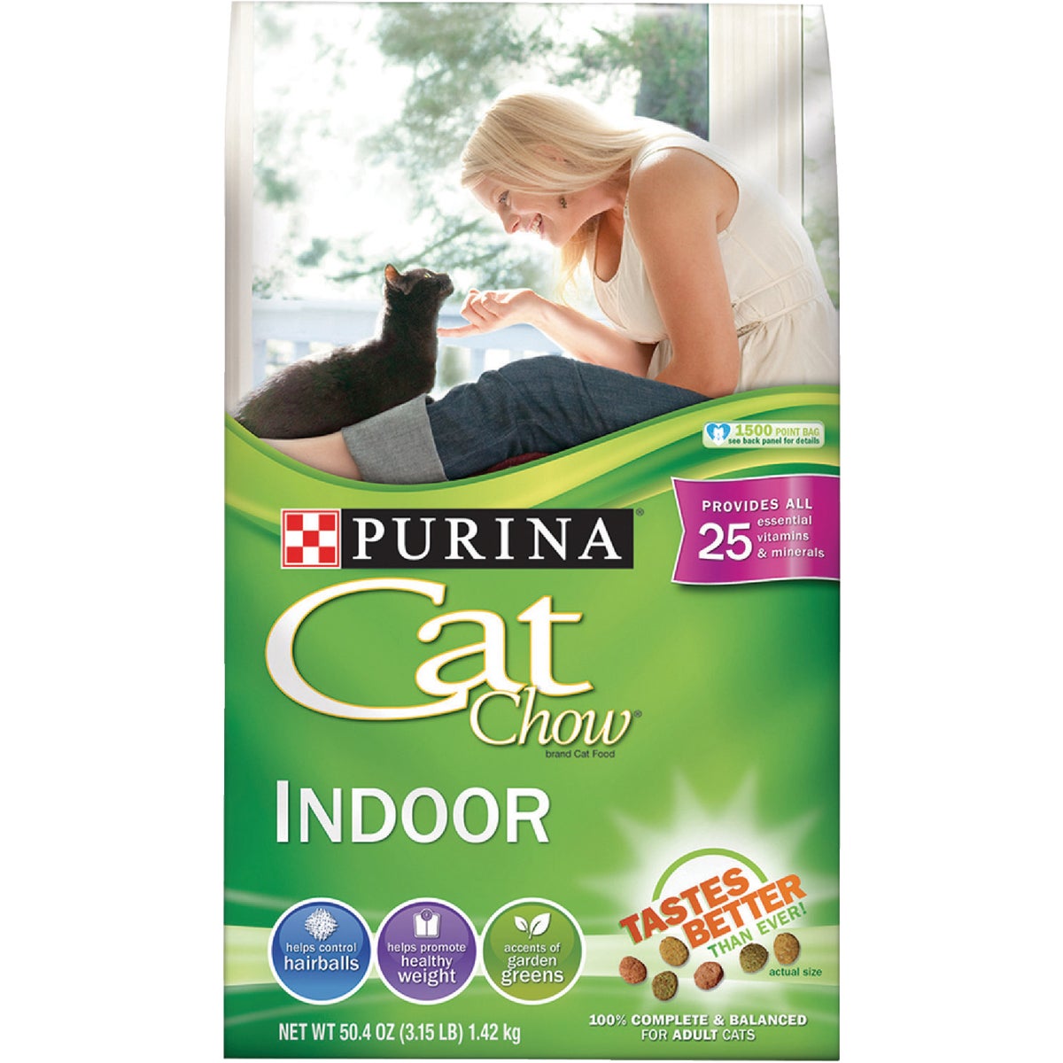 Purina Cat Chow Indoor Formula 3.15 Lb. Chicken Flavor Adult Dry Cat Food