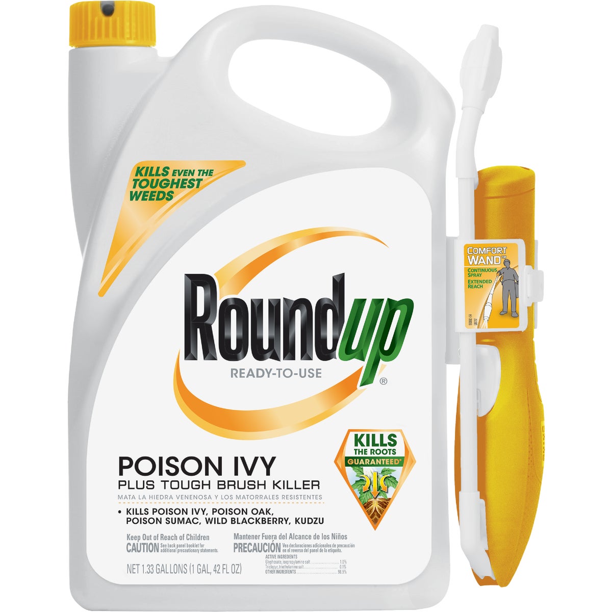 Roundup 1.33 Gal. Ready-To-Use Poison Oak & Ivy Killer with Comfort Wand