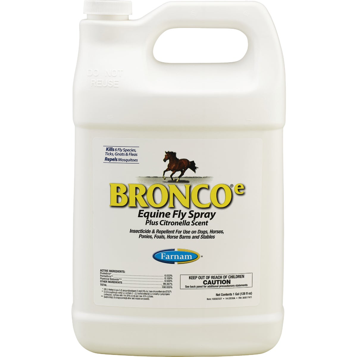 Farnam Bronco-e 128 Oz. Ready To Use Equine Fly Spray