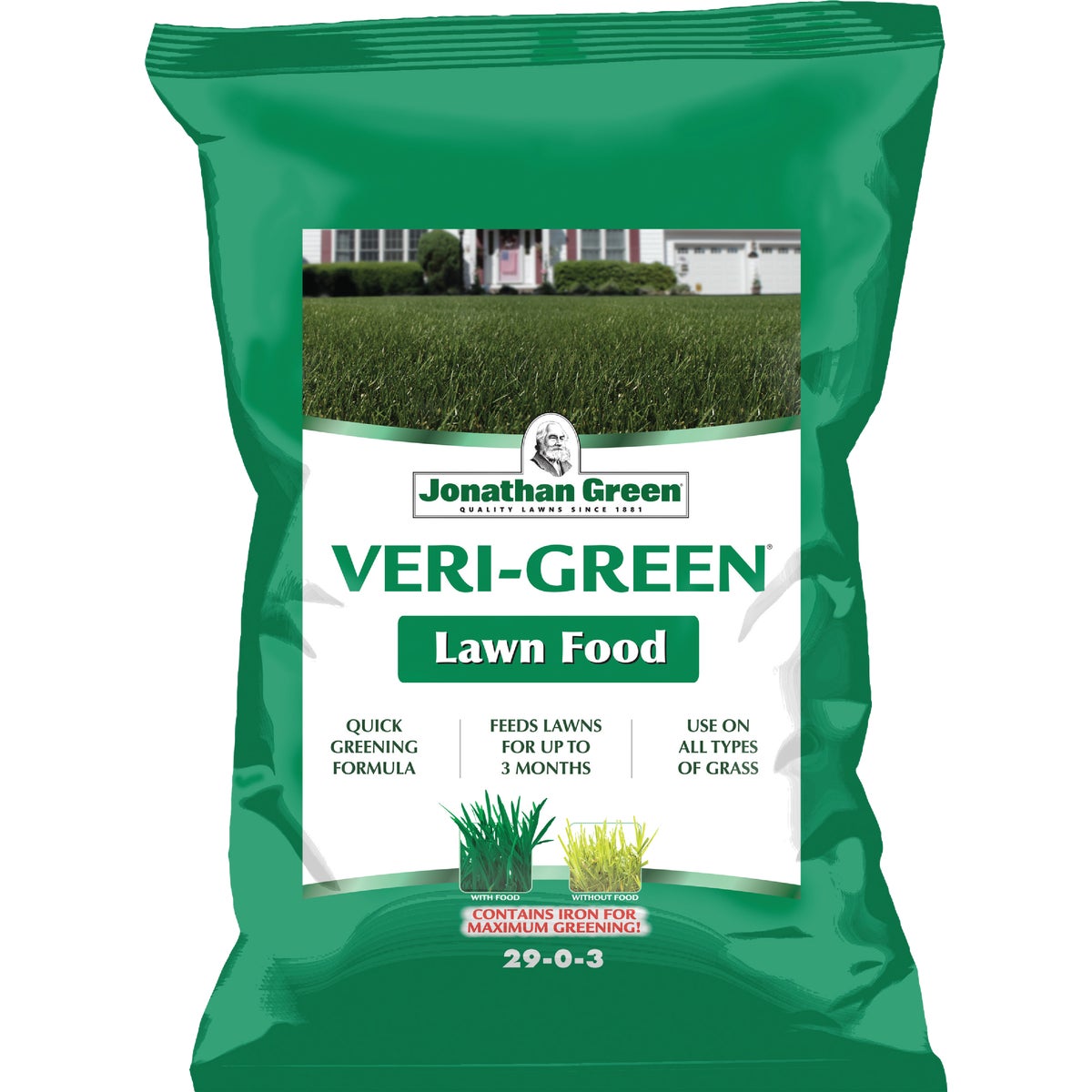 Jonathan Green Veri-Green 46 Lb. 15,000 Sq. Ft. 29-0-3 Lawn Fertilizer