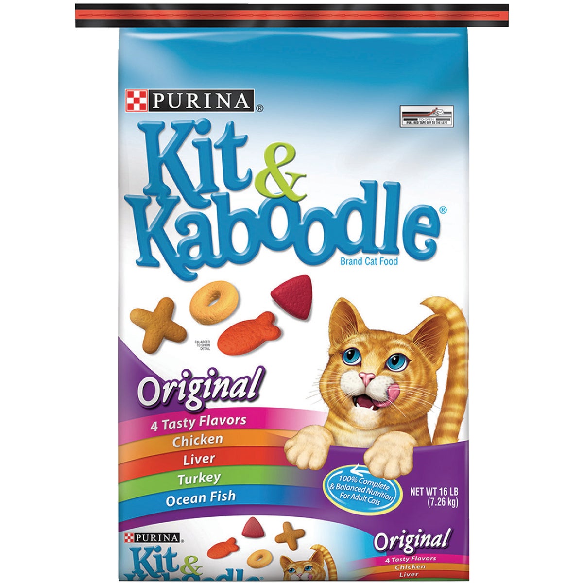 Purina Kit & Kaboodle 16 Lb. Chicken, Liver, Turkey, & Fish Flavor Adult Dry Cat Food