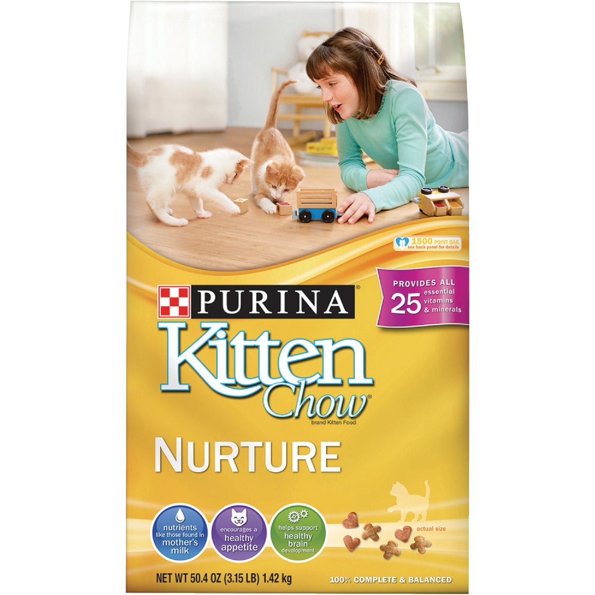 Purina Kitten Chow 3.15 Lb. Chicken Flavor Dry Kitten Food