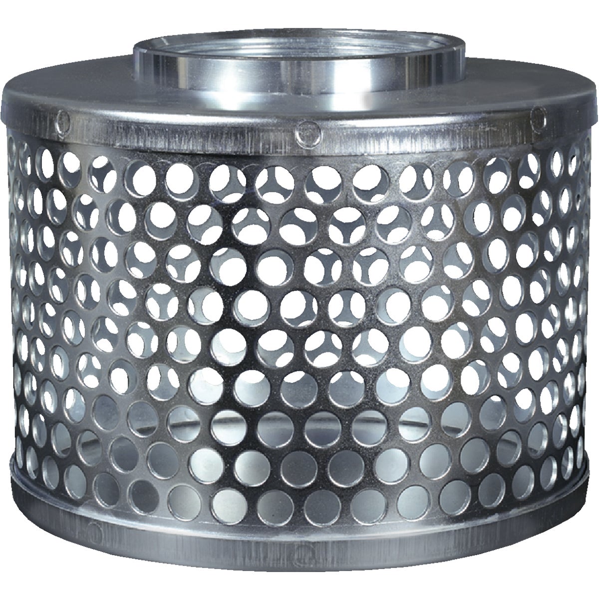 Apache 1-1/2 In. ID Plated Steel Suction Hose Strainer