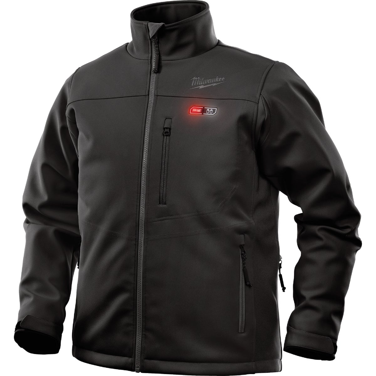 Milwaukee M12 ToughShell XL Black Cordless Heated Jacket Kit