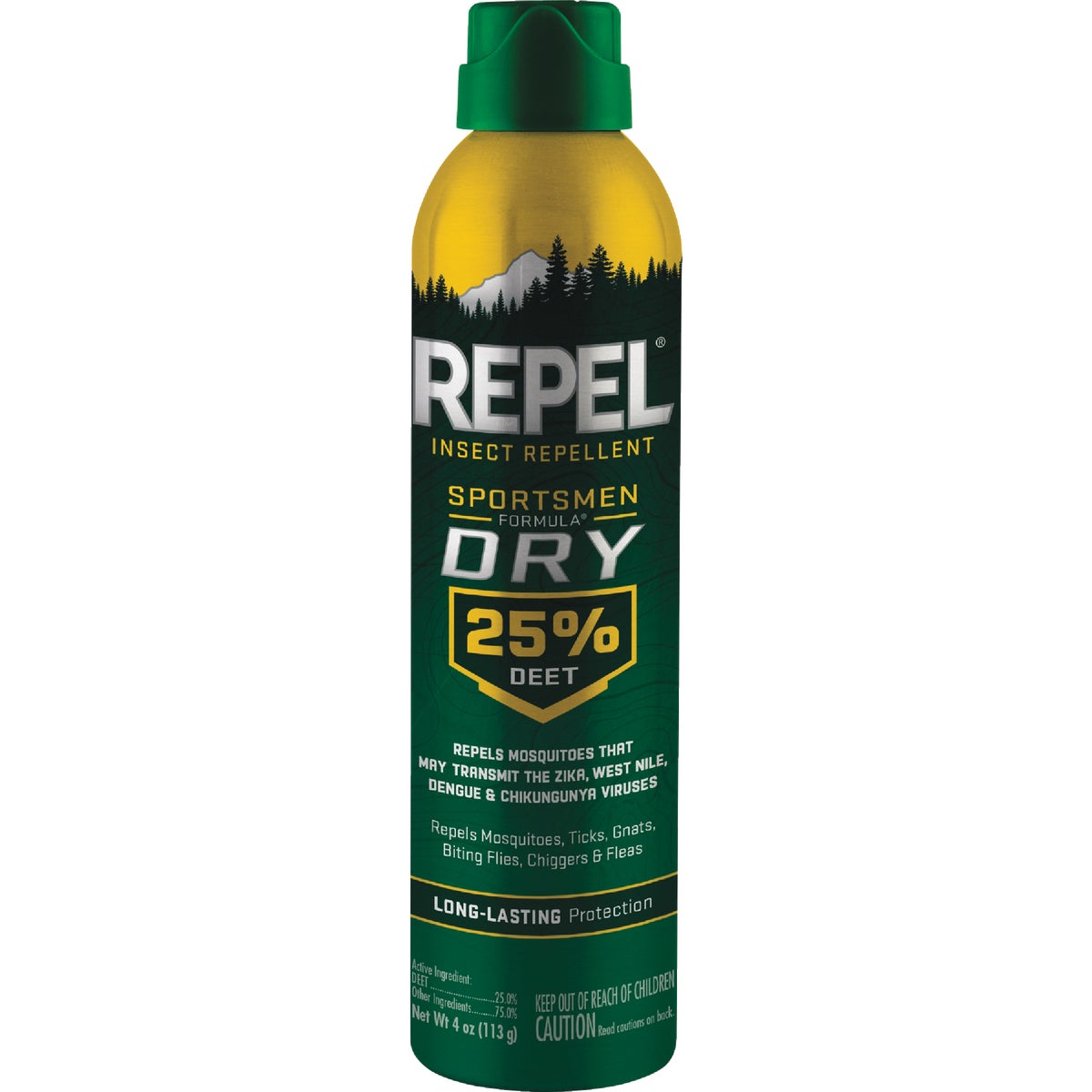 Repel Sportsmen 4 Oz. Dry Insect Repellent Aerosol Spray