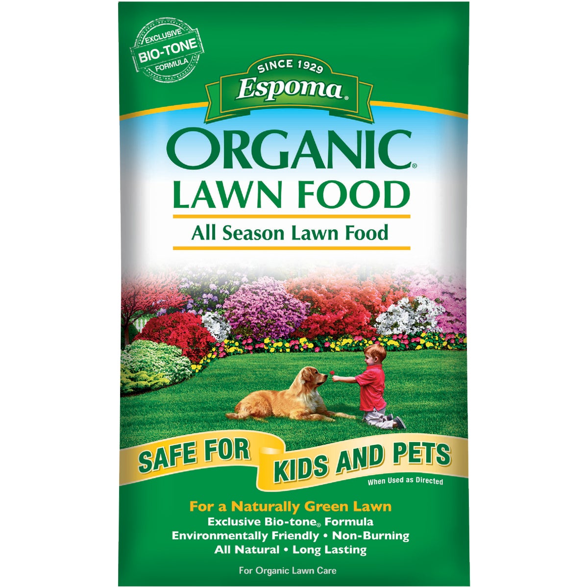 Espoma Organic 29 Lb. 5000 Sq. Ft. 9-0-0 All Season Lawn Fertilizer