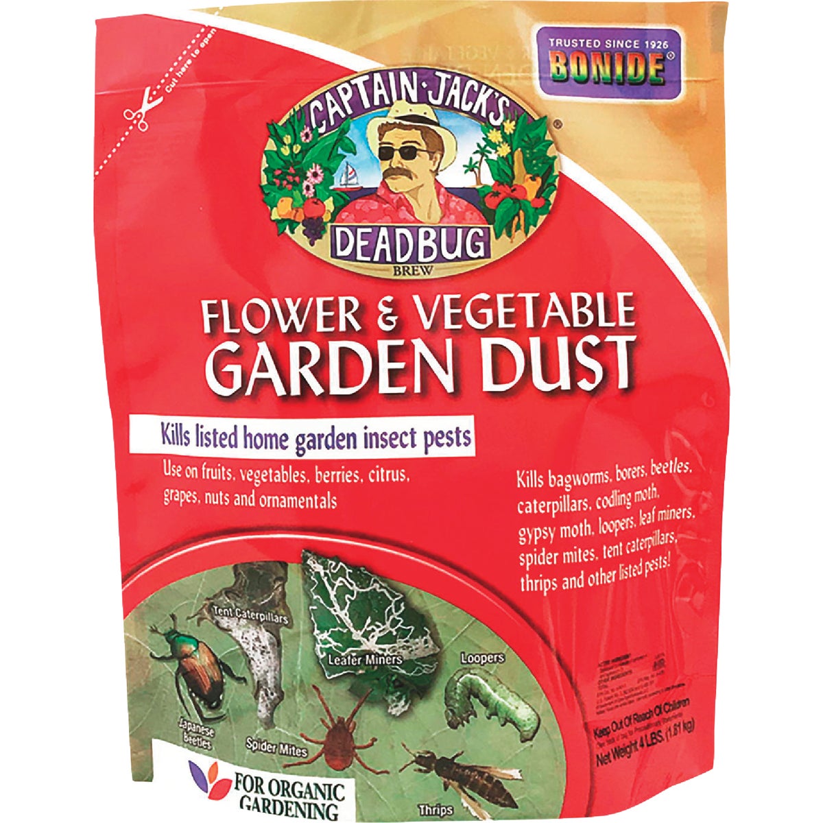 Captain Jack 4 Lb. Garden Dust Insect Killer