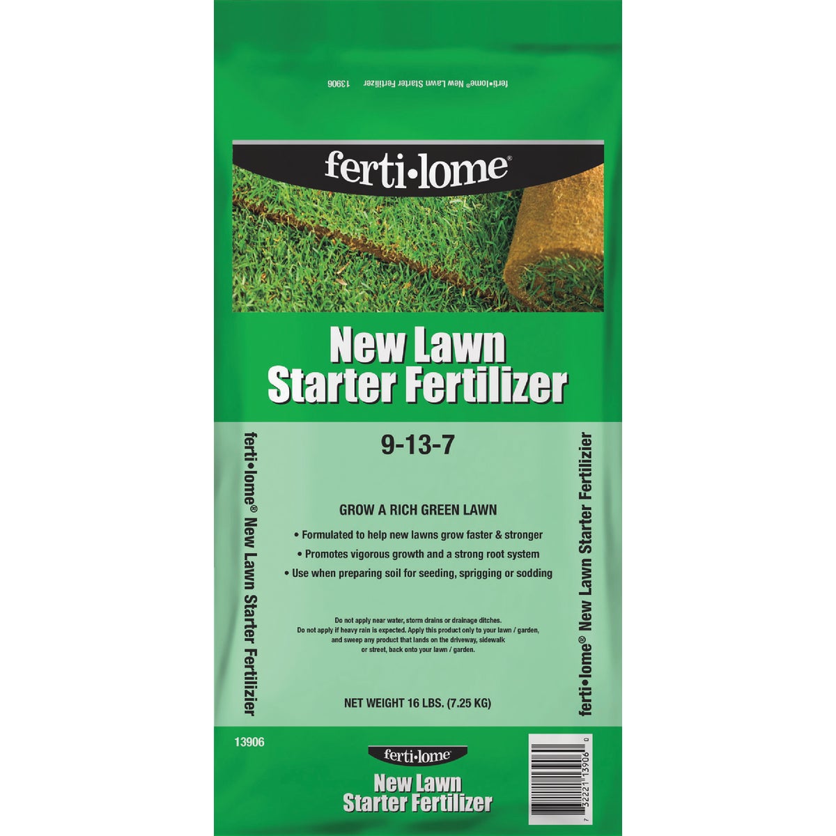 Ferti-lome 20 Lb. 5000 Sq. Ft. 9-13-7 New Lawn Starter Fertilizer