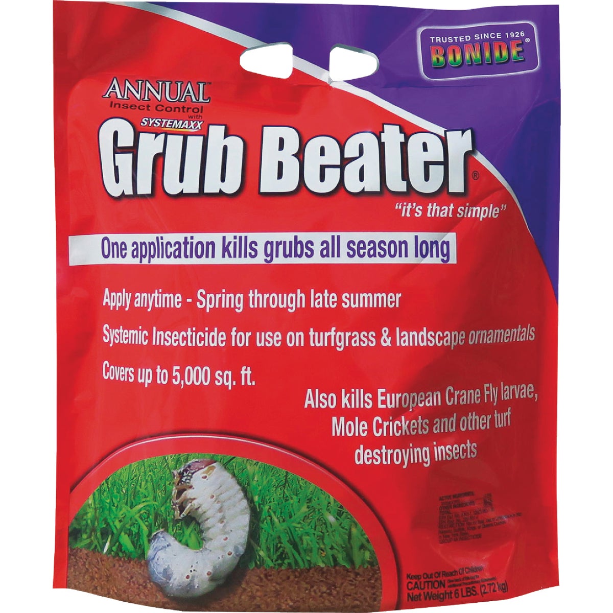 Bonide Grub Beater 6 Lb. Ready To Use Granules Grub Killer