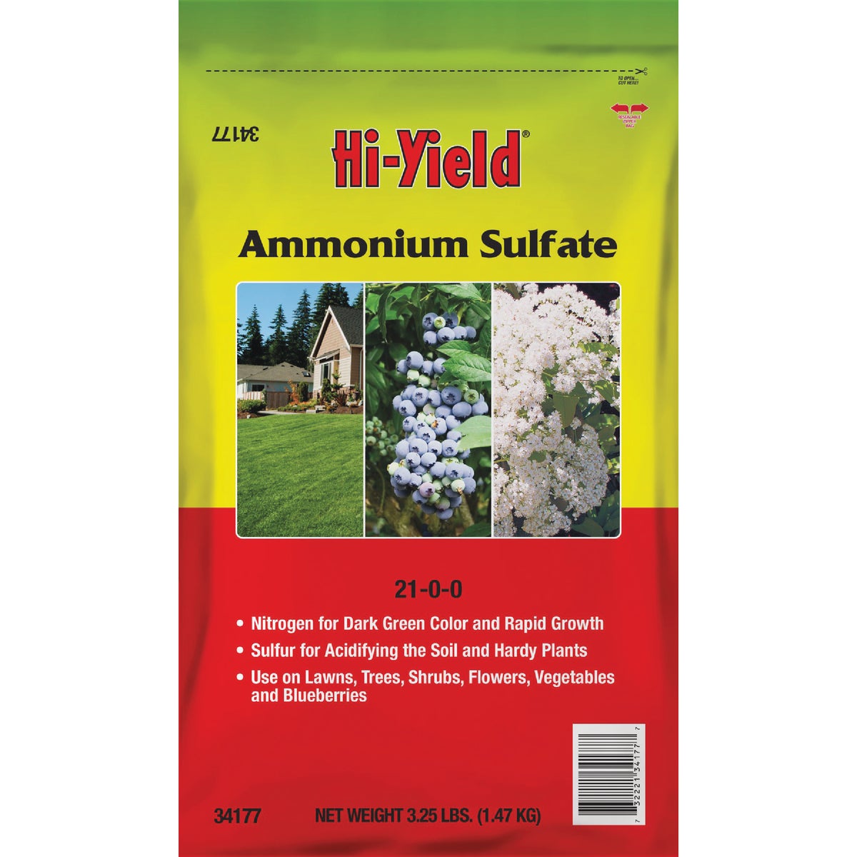 Hi-Yield 4 Lb. 21-0-0 Ammonium Sulfate