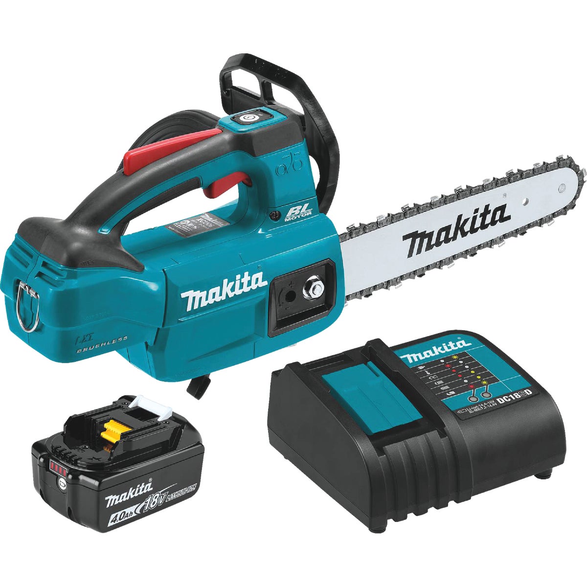 Makita 10 In. 18V LXT Lithium Ion Brushless Cordless Chainsaw