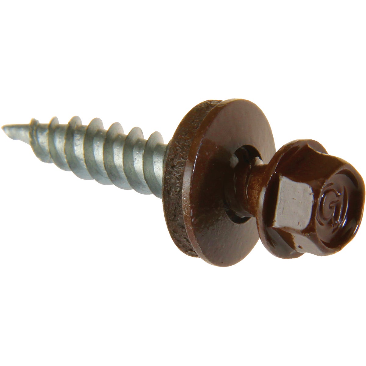 Do it #9 x 1 In. Hex Washered Brown Framing Screw (250 Ct.)