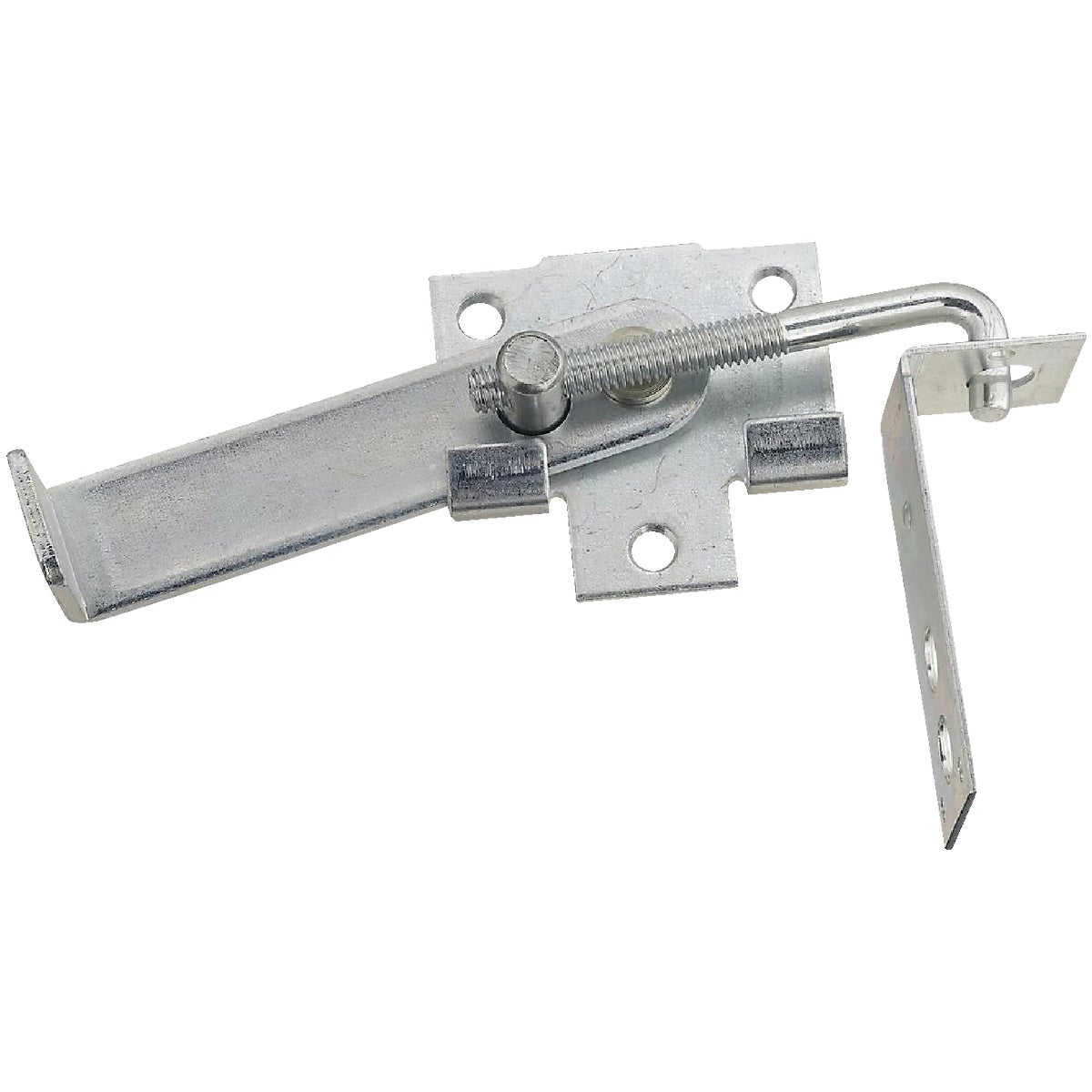 National 1265 Zinc-Plated 4 In. Steel Barn Door Latch