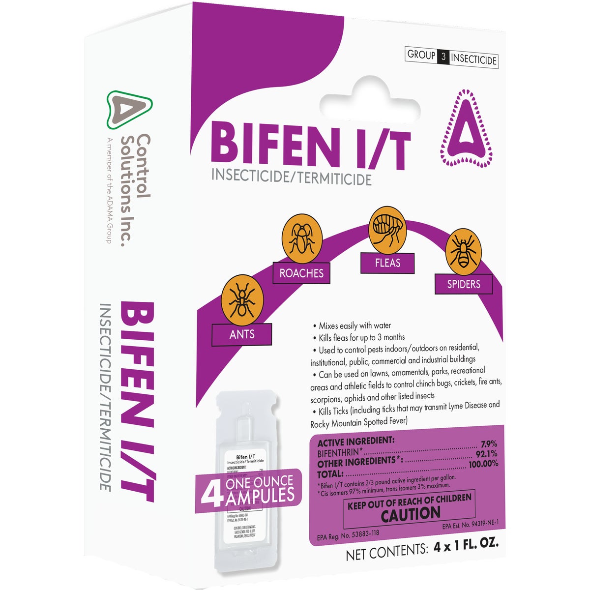 Control Solutions Bifen I/T 4 Oz. Concentrate Termite Killer