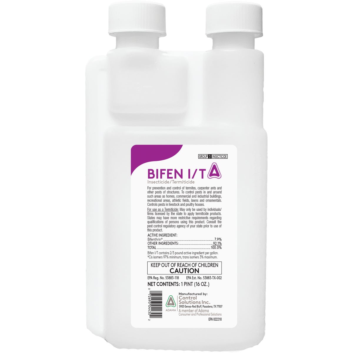 Control Solutions Bifen I/T 1 Pt. Concentrate Termite Killer