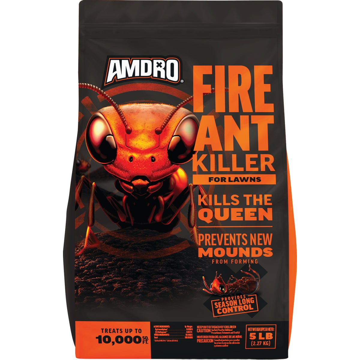 Amdro 5 Lb. Ready To Use Granules Fire Ant Killer Yard Treatment