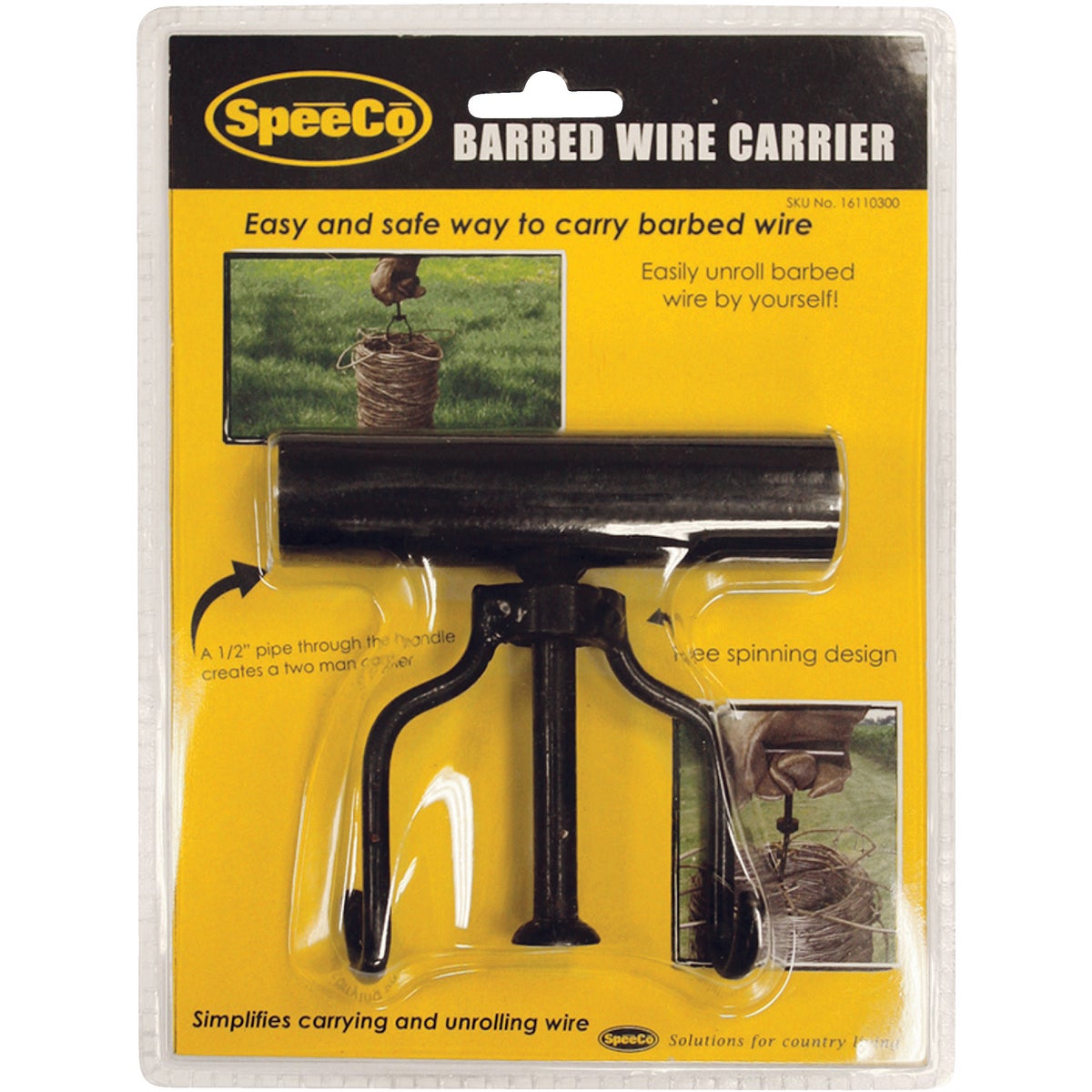 Speeco Steel Barbed Wire Carrier