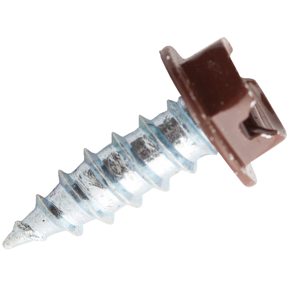 Do it #8 x 1/2 In. Brown Slotted Hex Washer Head Screw (100 Ct.)