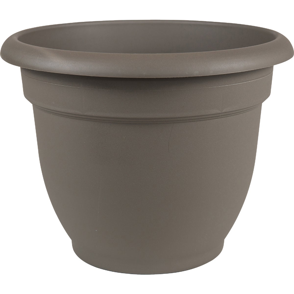 Bloem Ariana 10 In. Plastic Self Watering Charcoal Planter