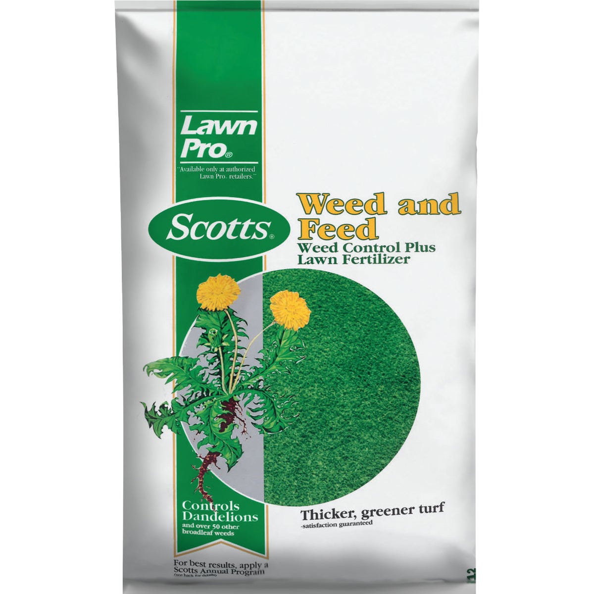 Scotts Lawn Pro Weed & Feed 14.88 Lb. 5000 Sq. Ft. Weed Control Plus Lawn Fertilizer 