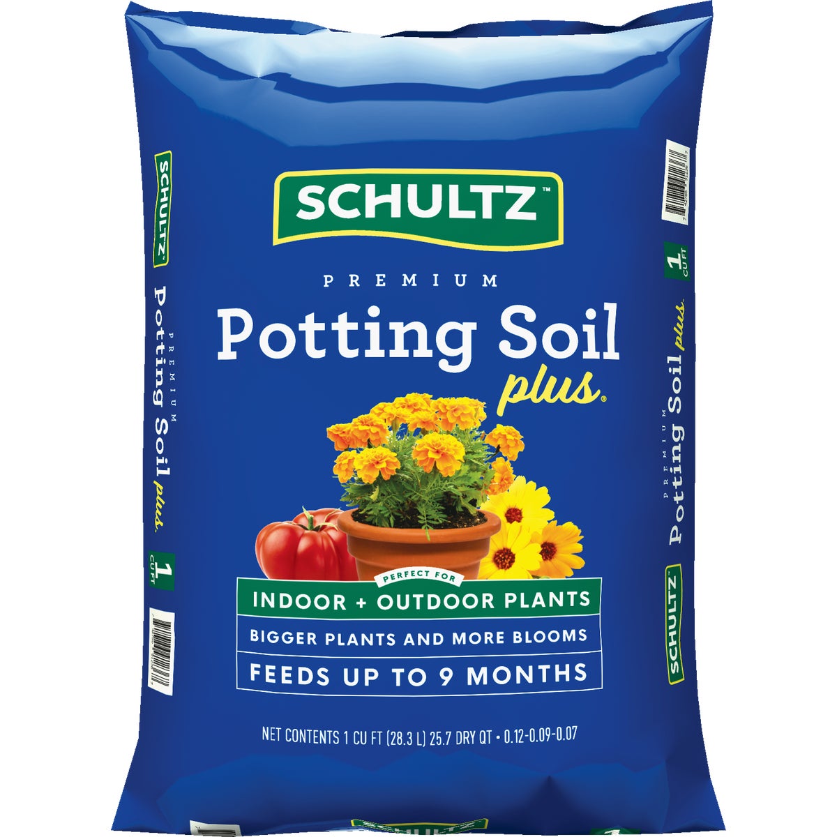 Schultz Premium 1 Cu. Ft. All Purpose Indoor & Outdoor Potting Soil Plus