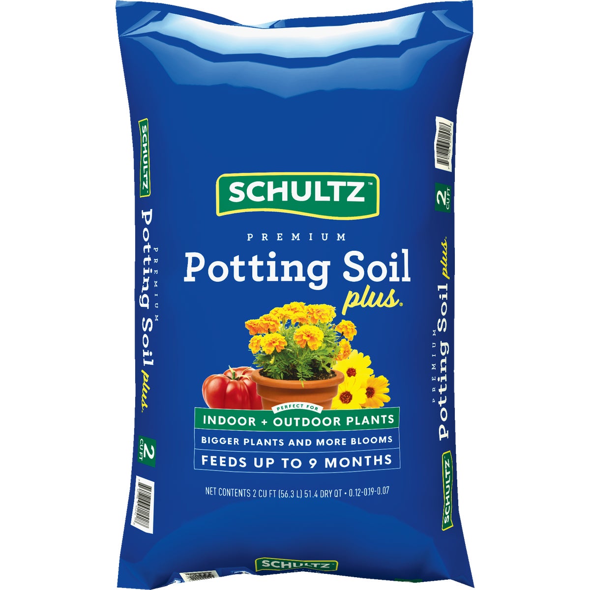 Schultz Premium 2 Cu. Ft. All Purpose Indoor & Outdoor Potting Soil Plus