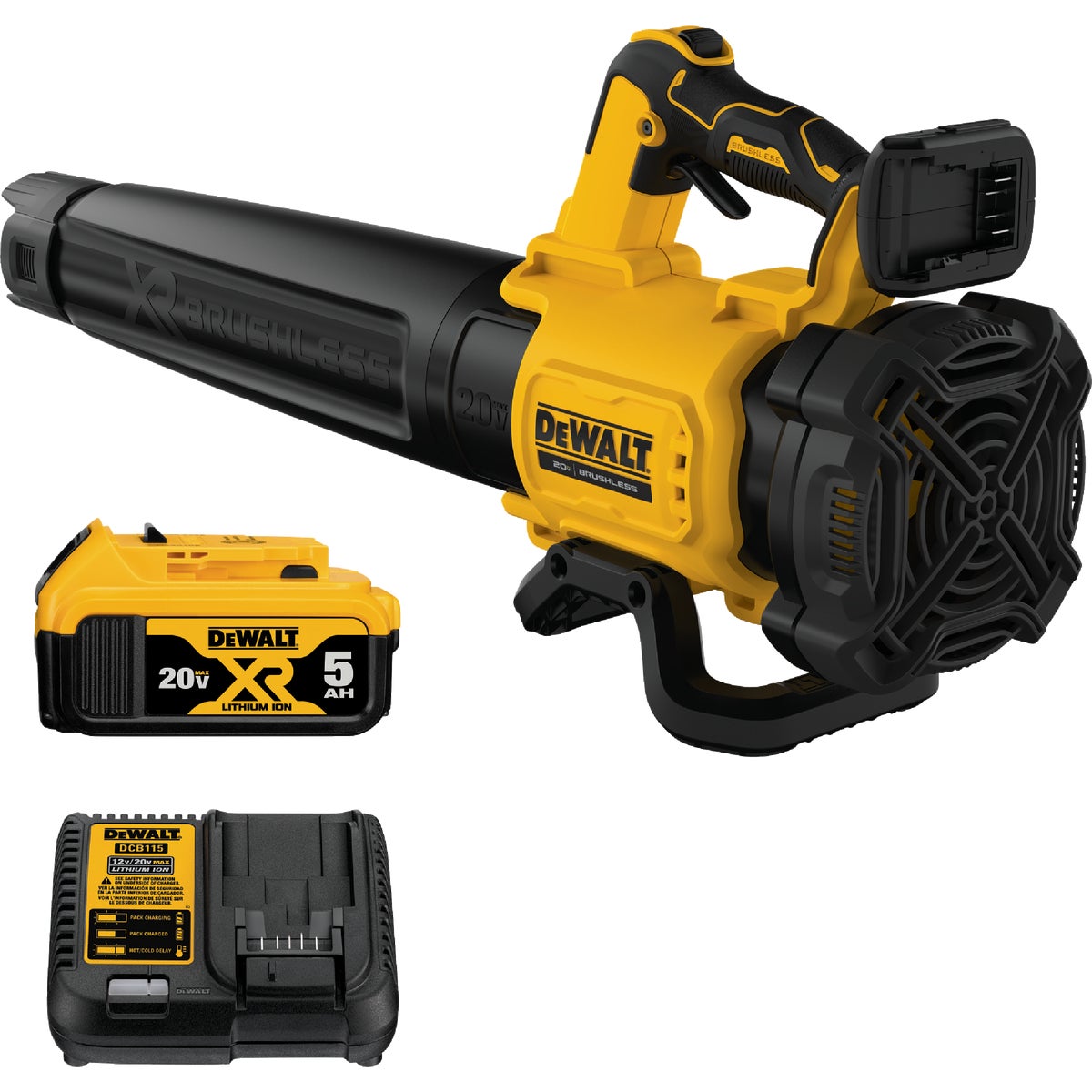 DEWALT MAX XR 125 MPH 450 CFM 20V Brushless Handheld Blower