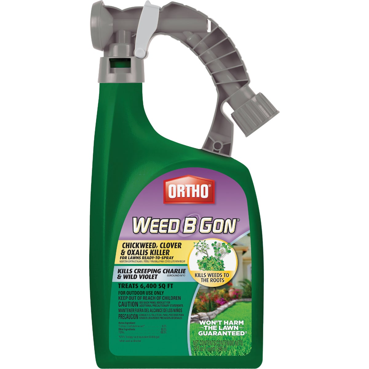 Ortho Weed-B-Gon 32 Oz. Ready To Spray Chickweed, Clover, & Oxalis Weed Killer