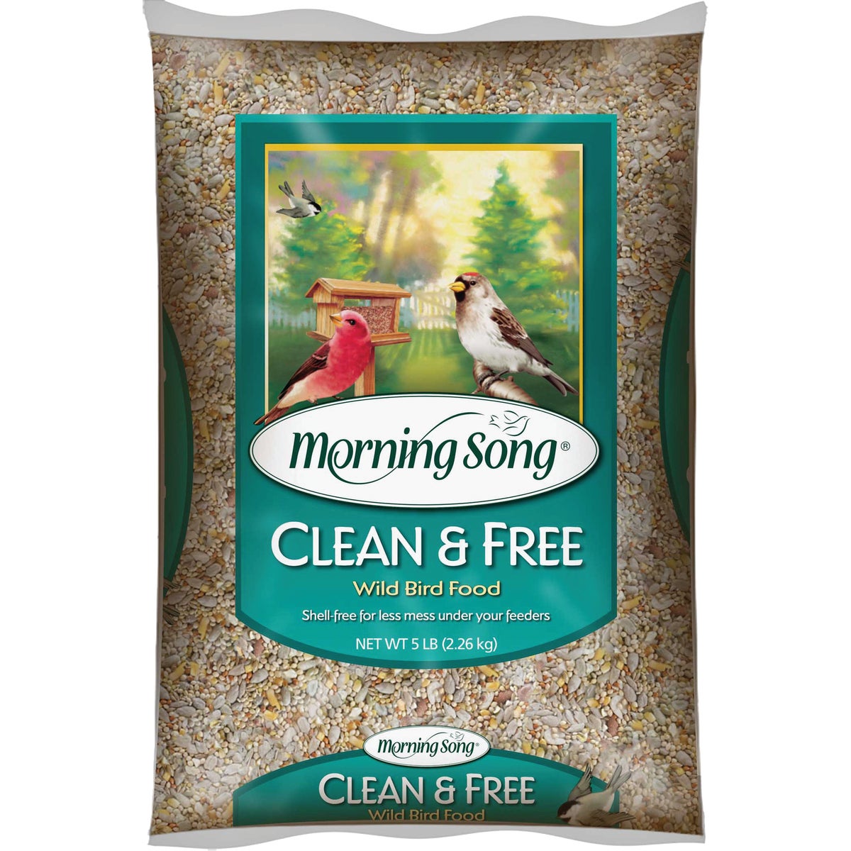Morning Song 5 Lb. Clean & Free Shell Free Wild Bird Seed