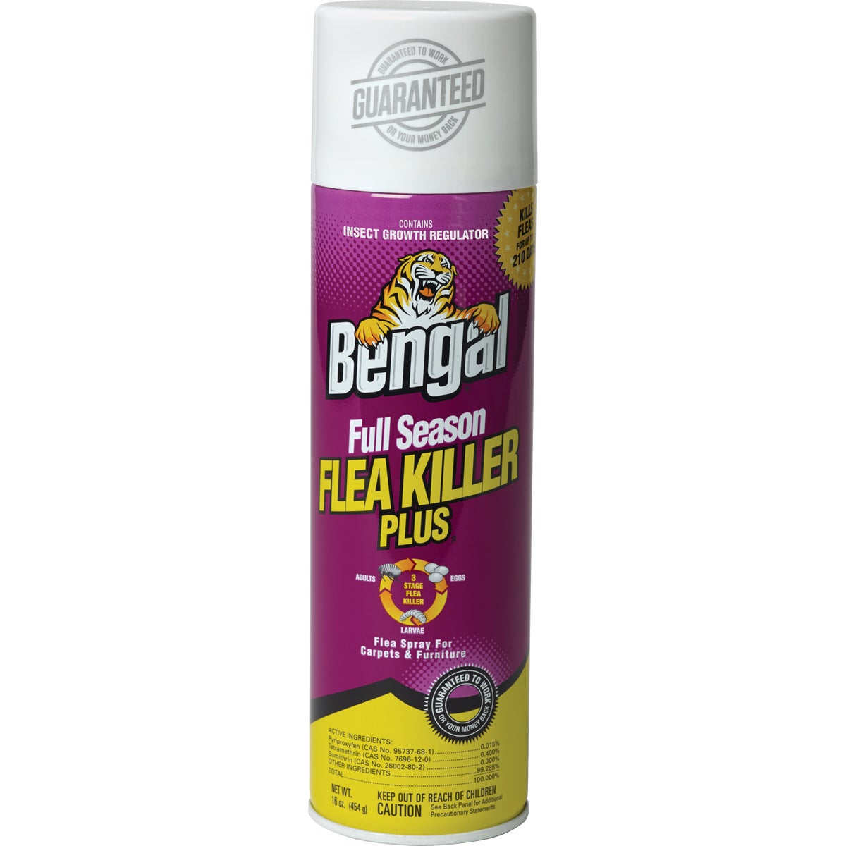 Bengal Flea Killer Plus 16 Oz. Aerosol Spray Full Season Tick & Flea Killer