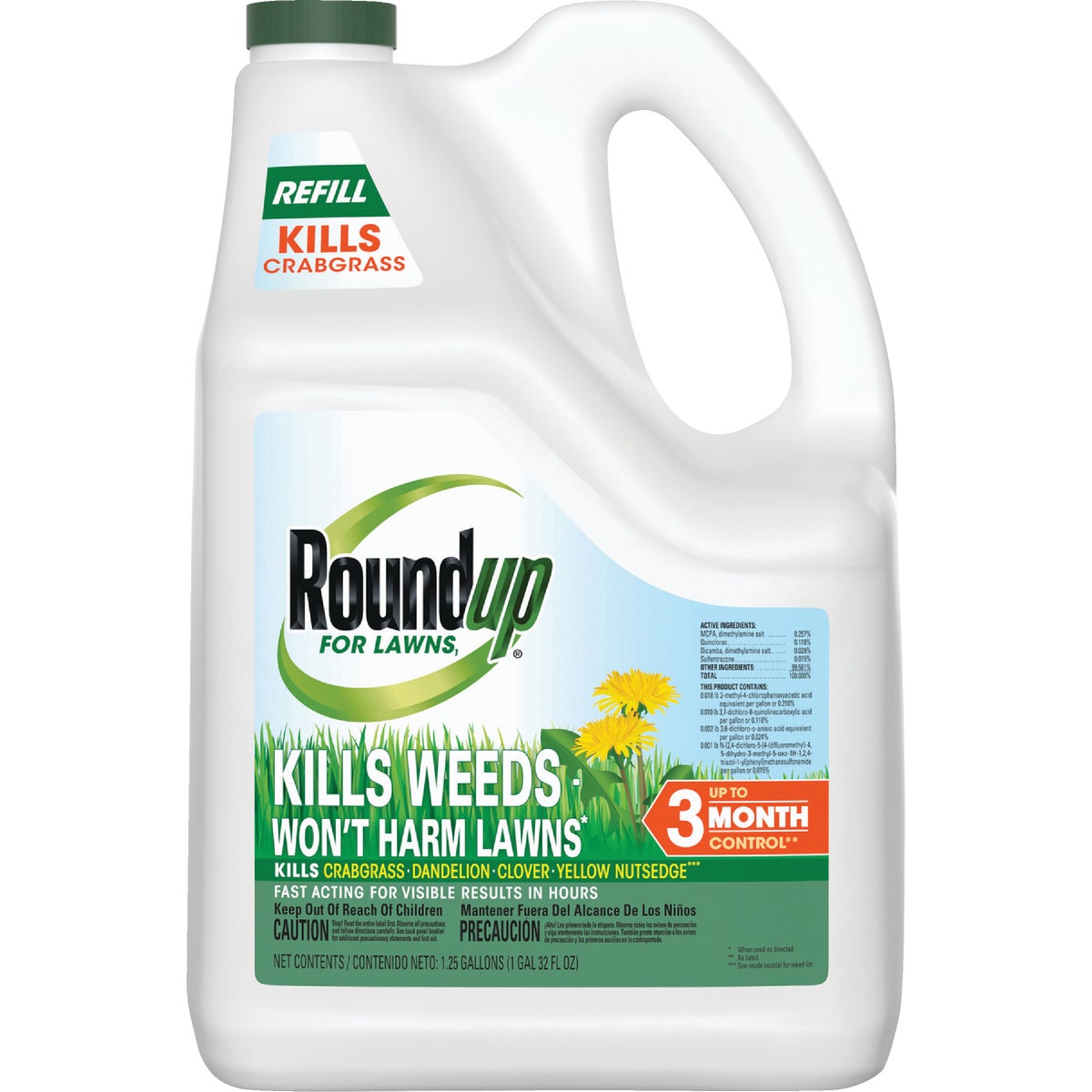 Roundup For Lawns 1.25 Gal. Ready To Use Refill Northern Formula Weed Killer