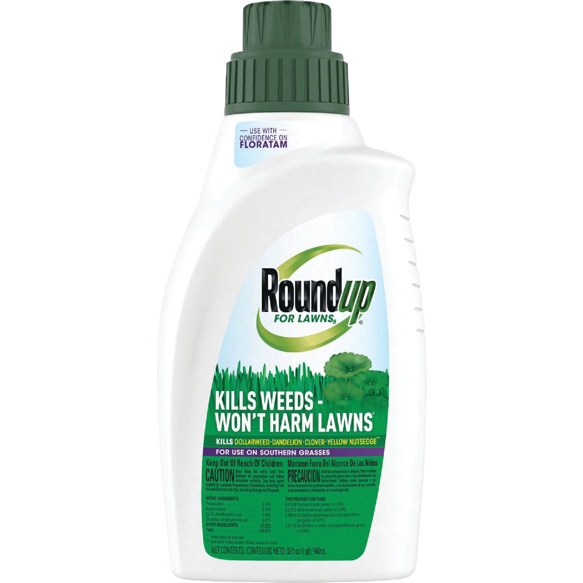 Roundup For Lawns 32 Oz. Concentrate Southern Formula Weed Killer