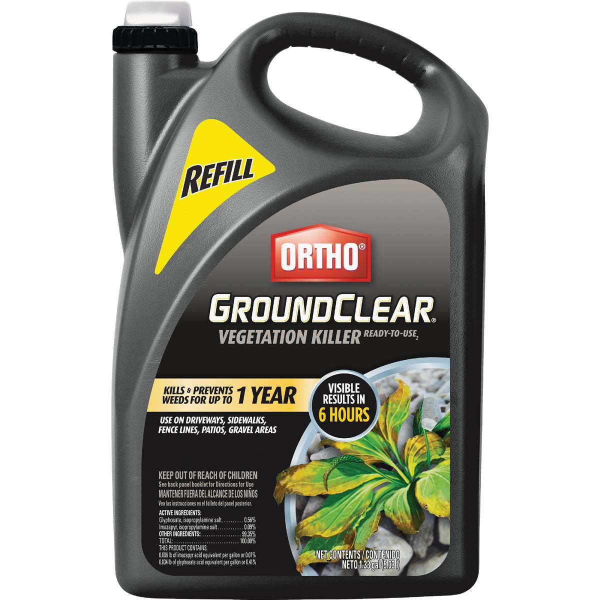 Ortho GroundClear 1 Gal. Ready To Use Refill Vegetation Killer