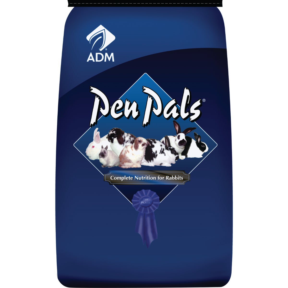 ADM Pen Pals 25 Lb. Rabbit Food Pellets