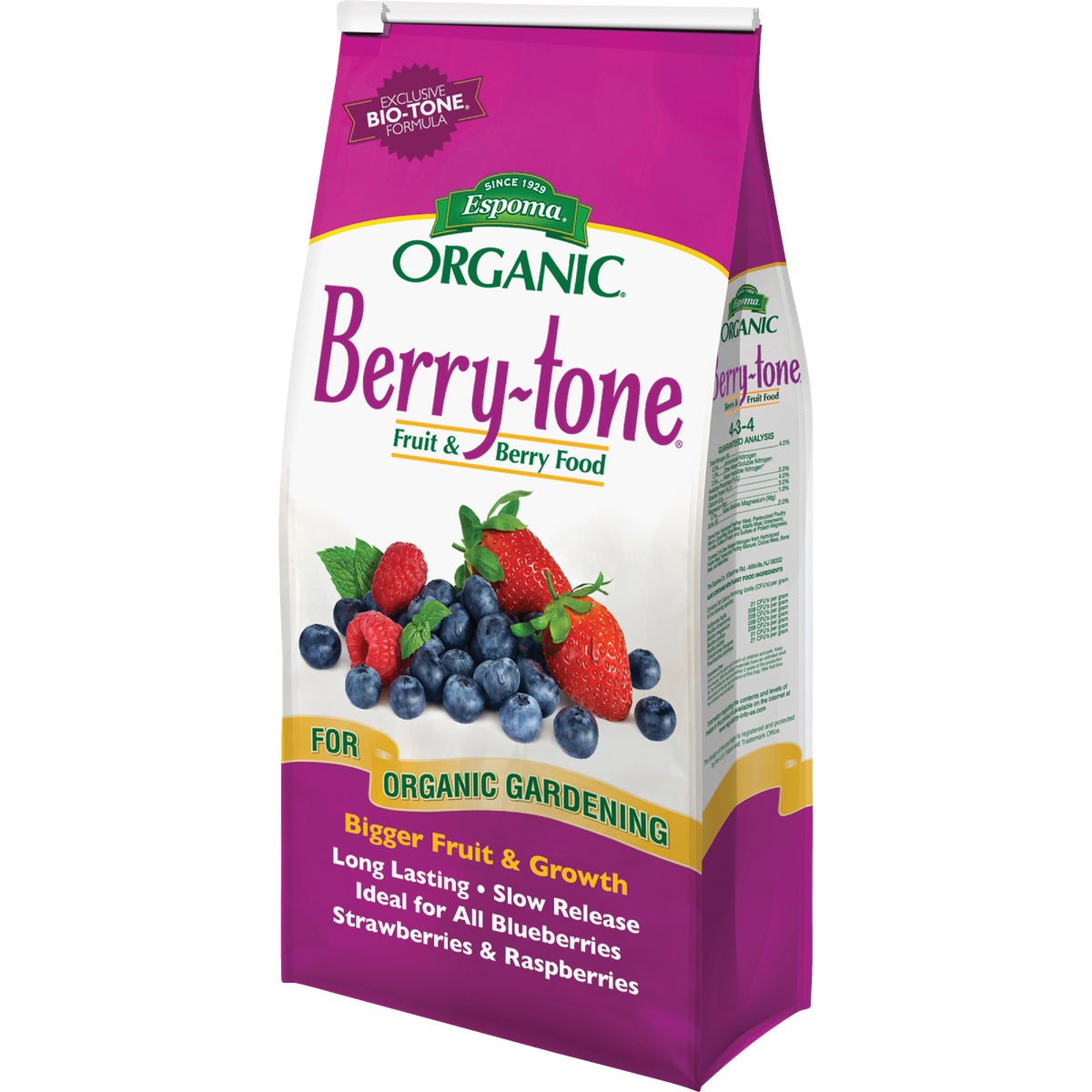 Espoma Organic Berry-tone 4 Lb. 4-3-4 Dry Plant Food