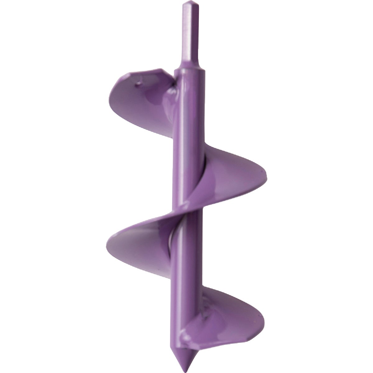 Power Planter 7 In. x 3 In. Purple Bulb Planter Garden Auger