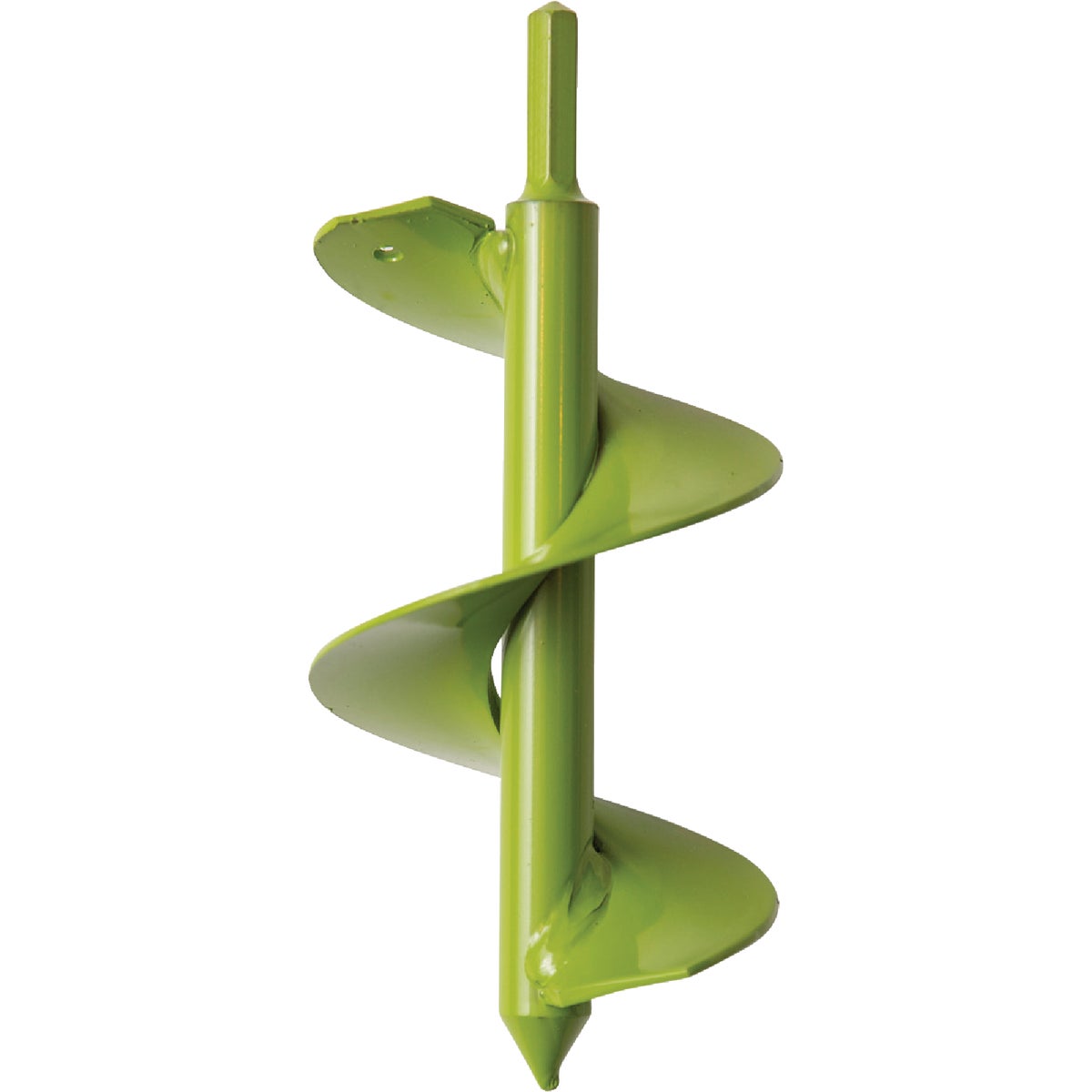Power Planter 7 In. x 3 In. Lime Bulb Planter Garden Auger