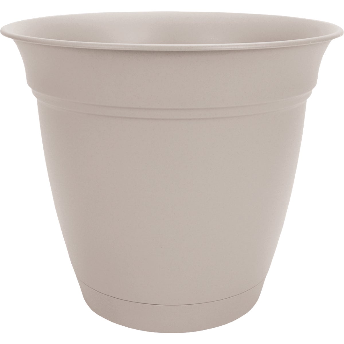 HC Companies Eclipse 12 In. Cottage Stone Planter with Saucer