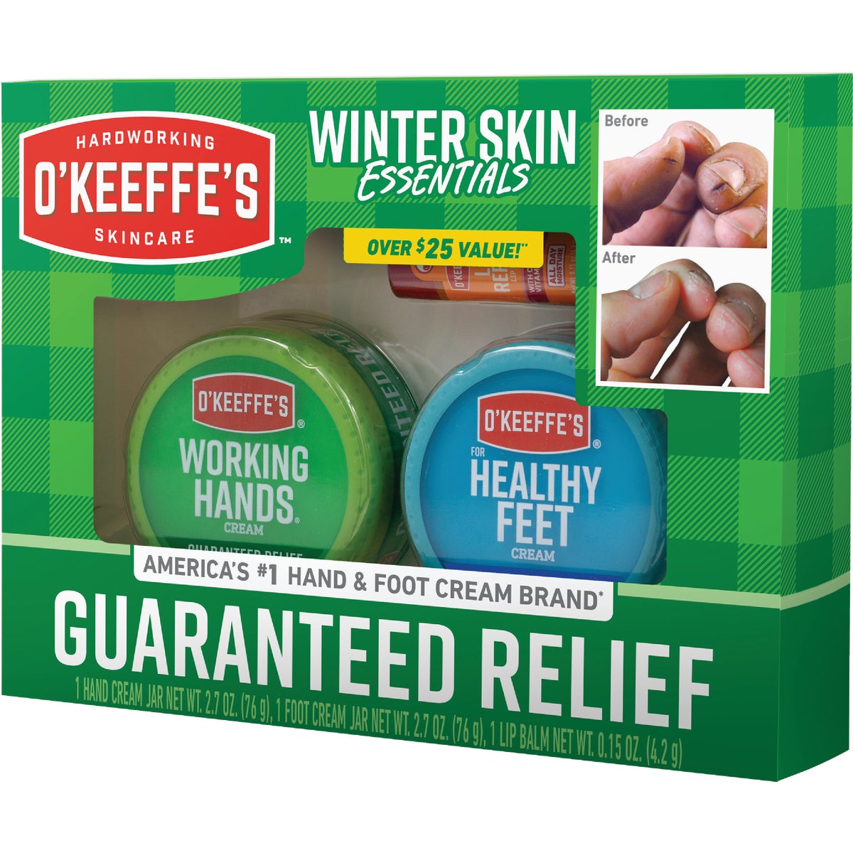 O'Keeffe's Winter Skin Essentials Value Pack