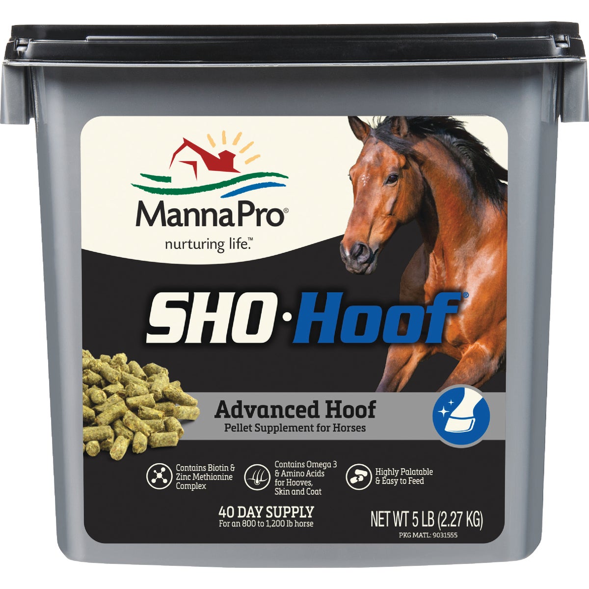 Manna Pro Sho-Hoof 5 Lb. Biotin & Zinc Horse Supplement
