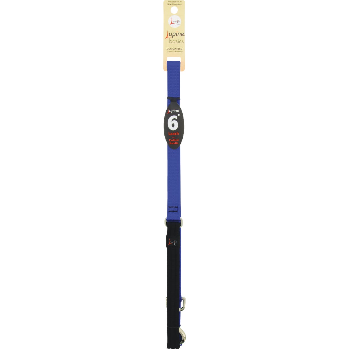 Lupine 3/4 In. x 6 Ft. Blue Dog Leash