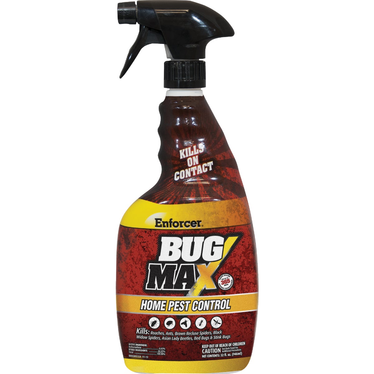 Enforcer BugMax Home Pest Control 32 Oz. Ready To Use Trigger Spray Insect Killer