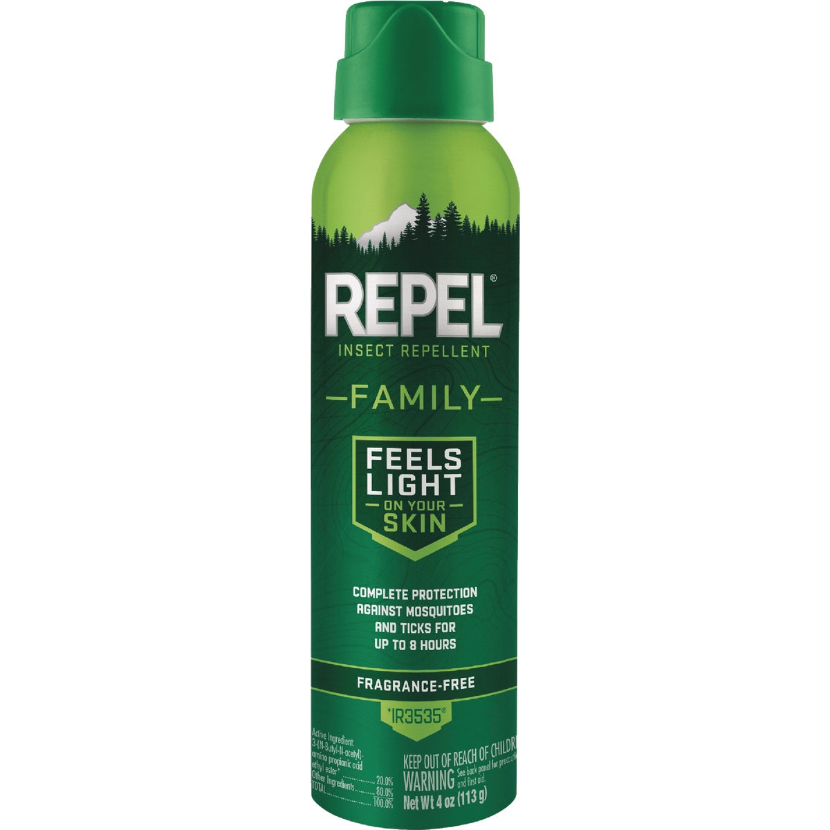 Repel 4 Oz. Aerosol Spray Family Insect Repellent