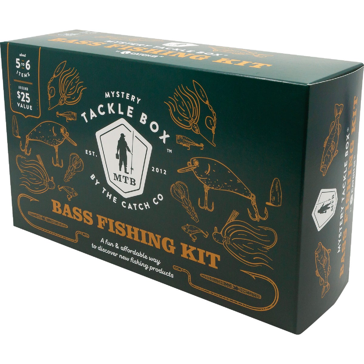 Mystery Tackle Box Bass Regular Fishing Kit